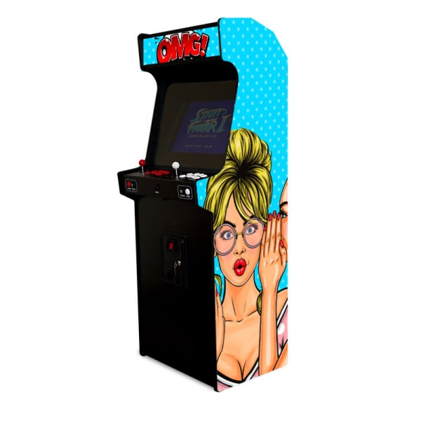Borne d’arcade Pop Art OMG