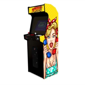 borne-arcade-pop-art-yellow-pow