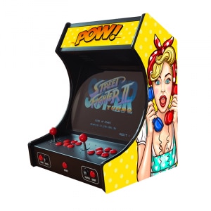 Bartop de jeux d’arcade – Pop Art Yellow