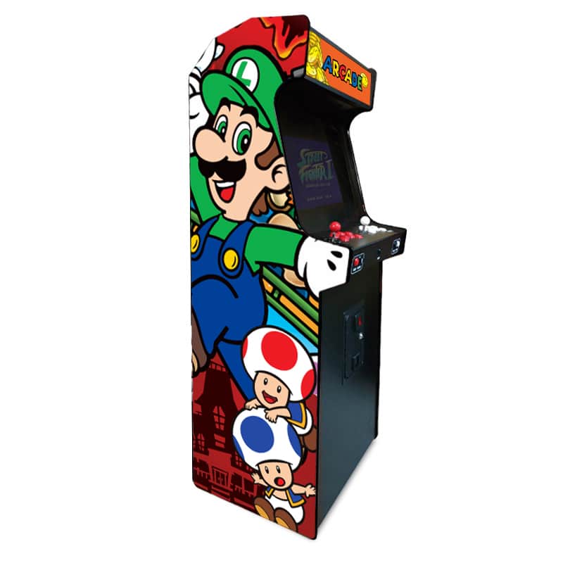 borne arcade luigi