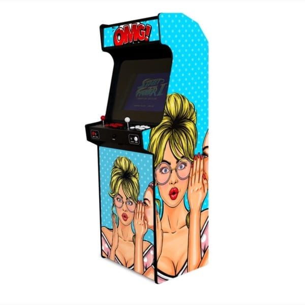 Borne d’arcade Pop Art OMG