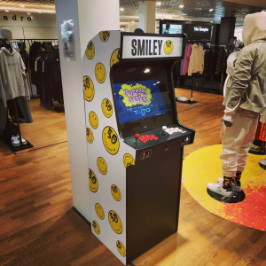 borne arcade smiley